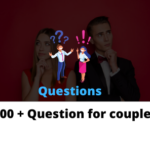 Questions for couples