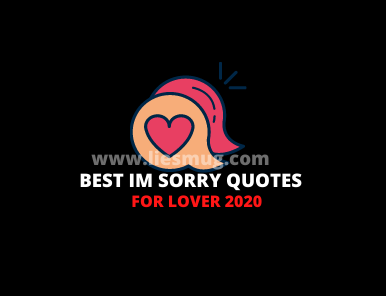 Best Im Sorry Quotes For Lover 2020