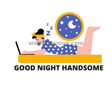 Best Good Night Handsome Message