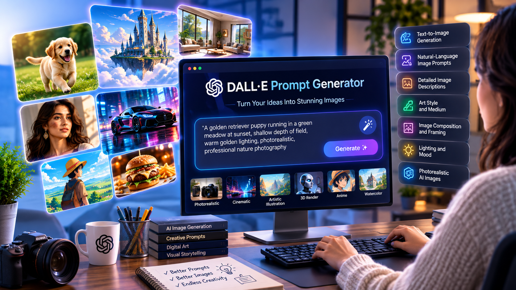 DALL·E Prompt Generator